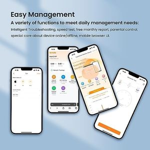 Tenda axe5700 Nova MX21 Pro 5600 sq. ft toàn bộ nhà <span class=keywords><strong>Wifi</strong></span> 6E hệ thống mới 6GHz ban nhạc Tri-band lưới Router 200 các thiết bị 7 * 3dBi ăng ten - Product Image 6