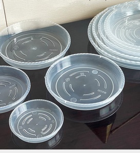 Soucoupe <span class=keywords><strong>de</strong></span> pot <span class=keywords><strong>de</strong></span> fleurs <span class=keywords><strong>de</strong></span> haute qualité, soucoupe ronde en plastique transparente - Product Image 4
