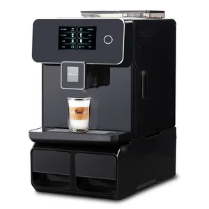 Cafetera Automática de Sobremesa para Capuchino/<span class=keywords><strong>Espresso</strong></span> con Molinillo Eléctrico de Acero Inoxidable SY, Sistema de Agua Caliente, Repuestos Gratis - Product Image 1