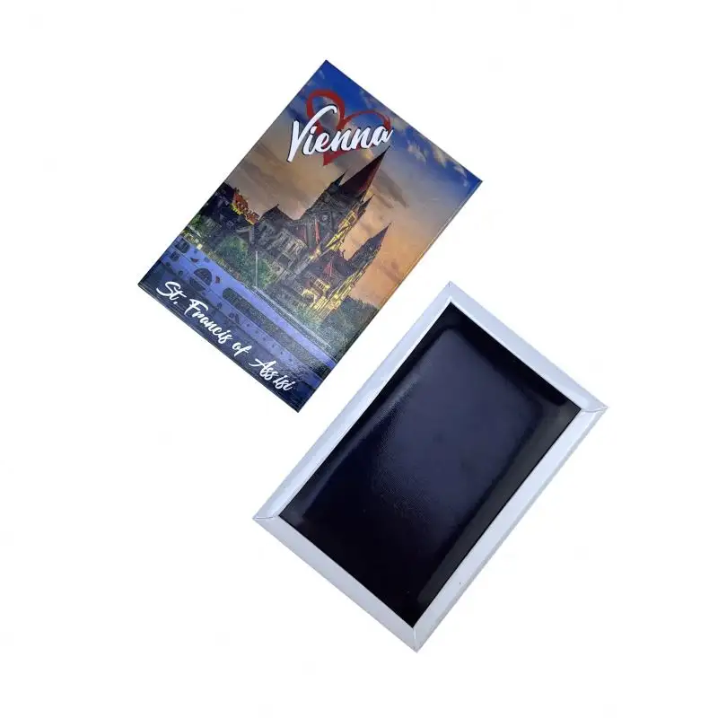 Индивидуальные фото США Калифорния туристический подарок на заказ фото металлическая жесть магниты Марокко Сувенирный магнит на холодильник Словакия