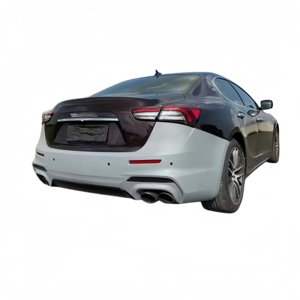 Kit carrosserie de mise à niveau de style GTS neuf et de haute qualité, comprenant un becquet avant et un pare-chocs arrière, pour <span class=keywords><strong>Maserati</strong></span> Ghibli, ajustement universel - Product Image 6
