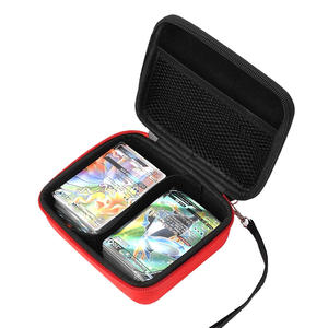 Étui de rangement rigide EVA à fermeture éclair pour cartes à collectionner Style simple de protection Compatible avec les cartes PTCG <span class=keywords><strong>UNO</strong></span> SKIPBO SKYJO - Product Image 1