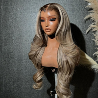 XZY Nueva Peluca Frontal de Encaje Suizo HD 13*4 Personalizada, Ondulada, Pelucas Frontales de Encaje 13x6 de Cabello Humano, Pelucas Frontales de Encaje Sin Pegamento