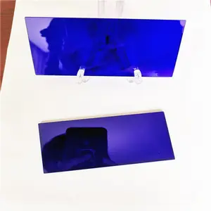 PATIKIL Lenti Per Casco Saldatore In Vetro Temprato Shade 10 – 2 Pezzi Da 2 X 4.25 Pollici, Protezione UV E Anticalore