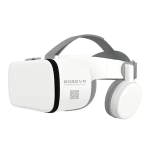 电脑和手机虚拟现实硬件的新型虚拟现实耳机游戏，配有3D蓝牙遥控器3D眼镜头盔