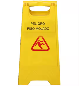Panneau de signalisation temporaire de sécurité routière « Sol mouillé » à prix d'usine - Product Image 2