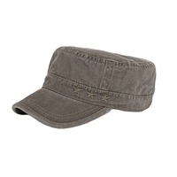 Gorra Vintage con Bordado de Estrella, Gorra Casual de Algodón Lavado para Hombre y Mujer, Gorra de Béisbol Plana Ajustable para Exteriores