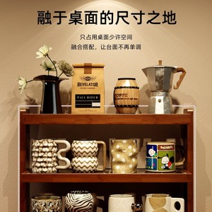Cup storage rack for office workstations, coffee cup holders, desktop tea and <b>teacup</b> holders, multi-tiered water cup storage - Product Image 4