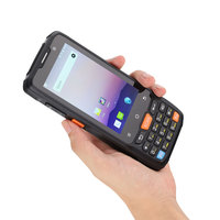 CARIBE Industriel 4.0 pouces Tenu Dans la Main D'écran Tactile Android 8.1 QR NFC HF UHF RFID Lecteur PDA Lecteur De Codes Barres avec 4G GPS WIFI