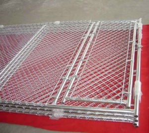 4 x 8ft ngoài trời Đi bộ trong chó <span class=keywords><strong>kennel</strong></span> chạy kim loại vật nuôi Lồng cho tập thể dục cho chó - Product Image 6