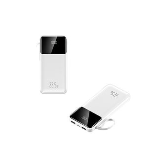 Batterie externe d'urgence haute capacité 10000 mAh avec double port USB, charge rapide 20W, matériau PVC robuste, interface d'entrée - Product Image 2