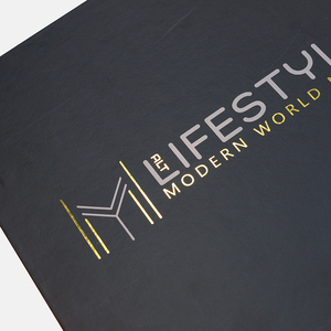 Bán Buôn Tại Chỗ UV Đen Biểu Tượng Tùy Chỉnh In Nước Hoa Vàng Lá Sang Trọng Dập Nóng Cứng Nhắc Ngăn Kéo Trượt Hộp Bao Bì Quà Tặng - Product Image 4