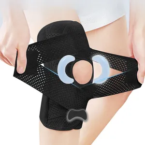 Genouillère de compression en gros avec stabilisateurs latéraux pour le soulagement de la douleur, la course à pied, les déchirures du ménisque et l'arthrite - Product Image 2