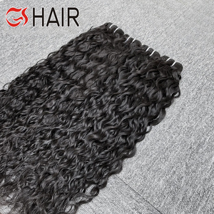 Paquetes de cabello humano al por mayor, cabello humano de doble estirado cabello crudo vietnamita, muestra gratis 8-40 pulgadas paquetes de ondas de agua cabello camboyano - Product Image 1