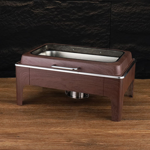 Calentador de Alimentos Tipo Buffet OULU 9L de Lujo, con Calentamiento por Alcohol, Control Automático de Temperatura, Múltiples Zonas de Temperatura, Ahorro de Energía - Product Image 3