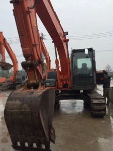 Excavatrice hydraulique sur chenilles d'occasion Hitachi EX120-3/EX120-5/ZX120/ZX200/ZX240/ZX135US/ZX75, 12 tonnes, taille moyenne, Japon - Product Image 4