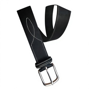 Natural Cow Hide Leather <b>Men's</b> Vintage Square 3D <b>Snake</b> Design Steel Pin Buckle Eco-Friendly Waterproof Lightweight Heavy <b>Belt</b> - Product Image 2