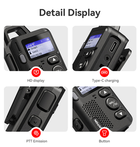 Mini <span class=keywords><strong>Walkie</strong></span> <span class=keywords><strong>Talkie</strong></span> POC 4G <span class=keywords><strong>de</strong></span> <span class=keywords><strong>Largo</strong></span> <span class=keywords><strong>Alcance</strong></span>, Radio <span class=keywords><strong>de</strong></span> Red Global con Ranura para Tarjeta SIM, Comunicación Pulsar y Hablar, YANTON T-X5D - Product Image 6