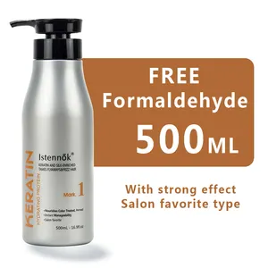 Free Formaldehyde Hair Restoring Keratin Treatment Hydrating Protein Type Repairs Damaged Hair Blowout Keratin For Coarse Hair