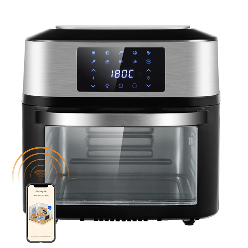 Smart APP 18L MultiFunction Electric Hot Air Fryers Oven Oilless For Household