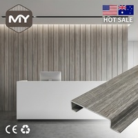 Système de plafond perforé en aluminium de qualité supérieure, panneau de soffite extérieur antirouille, bande linéaire moderne pour extérieur 2026