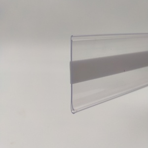 Hiplastics <span class=keywords><strong>dbr39</strong></span>/dbr45/dbr70/dbr110 Kệ dính PVC dải nhựa nhãn Holders với chất kết dính trở lại - Product Image 1
