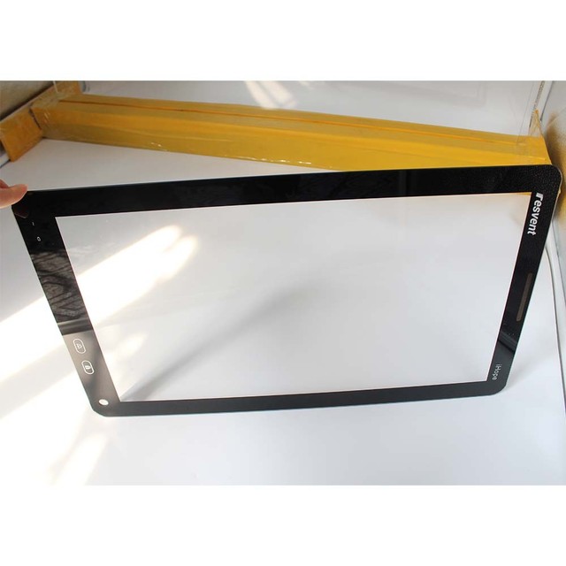 Customized Flat Silk Screen Printing Colorful Tempered Glass Electronic Product Panel Anti-reflection Touch Screen Display Panel