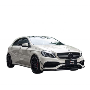 ชุดแต่งสำหรับ Mercedes Benz <span class=keywords><strong>A</strong></span>-<span class=keywords><strong>Class</strong></span> W176 A45 AMG ประกอบด้วยกันชนหน้าและหลัง, สเกิร์ตข้าง, กระจังหน้า, ฝาครอบไฟตัดหมอก - Product Image 6