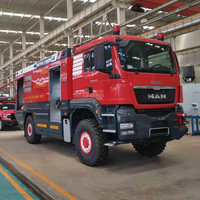 Nuevo HYT Diesel Manual Euro 5 Camión de bomberos Dimensiones estándar Camión de rescate contra incendios con descuento popular