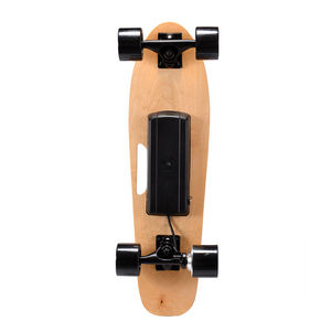 لوح تزلج كهربائي <span class=keywords><strong>4</strong></span> عجلات للبيع بالجملة ، لوح تزلج كهربائي ذكي لاسلكي للتحكم عن بعد من خشب البثور - Product Image 3