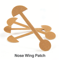 Patch nasal en tissu extensible doux pour application sur le visage et le nez, patch nasal élastique