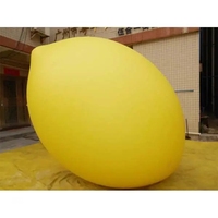 Ballon géant BOYI, fruits et légumes gonflables, citron gonflable
