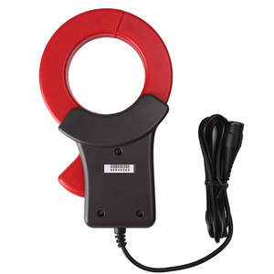 ETCR068 เครื่องทดสอบเซ็นเซอร์กระแสไฟรั่วแบบแคลมป์ AC ความถี่ 10Hz~100kHz สูงสุด 60A อัตราส่วนรอบหมุน 800:1 ค่าตัวประกอบกำลังและเฟส - Product Image 4