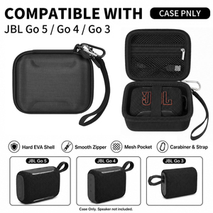 กระเป๋าใส่ลำโพงแบบแข็ง EVA สำหรับเดินทาง ใช้ได้กับลำโพง <span class=keywords><strong>JBL</strong></span> <span class=keywords><strong>Go</strong></span> 5/4/<span class=keywords><strong>3</strong></span> แบบพกพา - Product Image 1