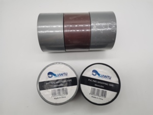 Ruban de <span class=keywords><strong>tuyau</strong></span> en PVC noir de la meilleure qualité 45mmX9m pour l'isolation et l'étanchéité régulières des tuyaux - Product Image 4