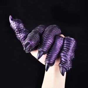 NNSX Dragon Claw <b>Finger</b> Sleeve Silicone Sheath Masturbator Prostate <b>Massage</b> Clit Stimulate Foreply Sex Toys Couple Flirting - Product Image 5