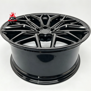 Cerchi Auto di Lusso Personalizzati, Neri Lucidi Monoblocco Concavi 21*9.5 21*10.5 Pollici, Forgiati 5X114.3 per <span class=keywords><strong>Tesla</strong></span> <span class=keywords><strong>Model</strong></span> Y 2019 - Product Image 4