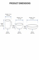 Service de table en porcelaine pour enfant avec base antidérapante en silicone, assiette + bol + tasse en céramique sans BPA pour tout-petit, lavande, 100 % alimentaire