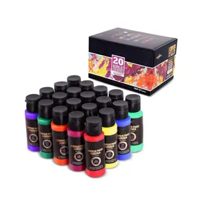 60Ml Acrylverf Professionele Kunstenaar Schilderij Set Voor Kunstenaar Verf