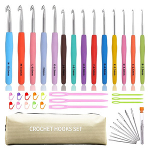 Crochet Hooks Set 39 Piece With <b>Case</b> And Accessories For Knitting And Crocheting - Product Image 4