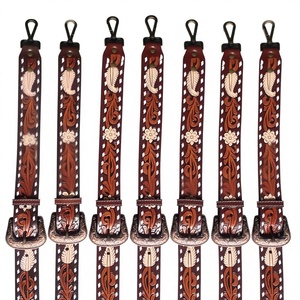 BS INTERNATIONAL Handmade Custom Unisex Accessories High Quality Cow Hide Belts Steel Square Pin Vintage Waterproof Eco-Friendly - Product Image 5