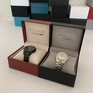 ผลิตภัณฑ์เพชรหนังแท้ดวงจันทร์นาฬิกาข้อมือนาฬิกาอัตโนมัติกลกล่องนาฬิกาสำหรับผู้ชาย - Product Image 6