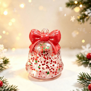 Jouet boîte mystère de Noël à presser en maltose, très populaire, avec paillettes et sequins, balle anti-stress à rebond lent, jouet à pétrir - Product Image 3