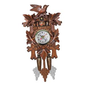 Modello Vintage cuculo orologio da parete creativo 3D Art singolo volto stile di Design per la sala da pranzo eccellente decorazione per la casa - Product Image 4