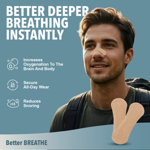Manufacturer processes adhesive nasal strips for cross-border <b>physical</b> relief of nasal congestion and snoring, improving - Product Image 2