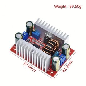 DC 400W 15A <span class=keywords><strong>Booster</strong></span> Converter Puissance à courant constant LED Driver Entrée 8.5-50V Sortie <span class=keywords><strong>10</strong></span>-60V Tension Chargeur <span class=keywords><strong>Booster</strong></span> Module - Product Image 5