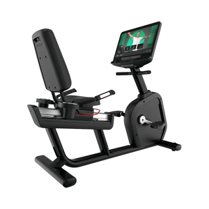Fitness Heavy Cardio Gym Equipment <span class=keywords><strong>Pantalla</strong></span> LCD horizontal <span class=keywords><strong>estacionaria</strong></span> comercial <span class=keywords><strong>Bicicleta</strong></span> de ejercicio reclinada magnética para interiores - Product Image 3