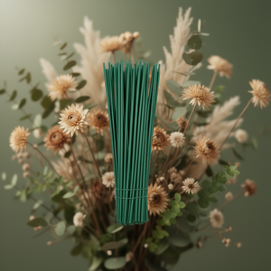 Filo Floreale Verde ILAN 2mmx30cm 15pz per Composizioni Floreali - Product Image 3