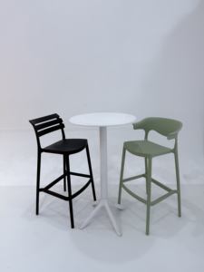 طاولة بيسترو خارجية من البولي بروبيلين بالجملة من المصنع لعام 2026، طاولة طعام بلاستيكية بألوان مخصصة - Product Image 2