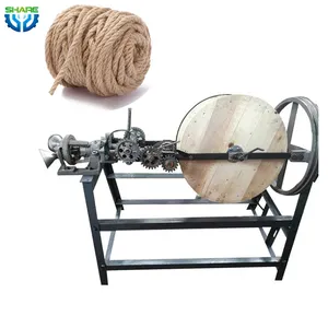 20mm to 30mm coconut coir straw wire rope making machine